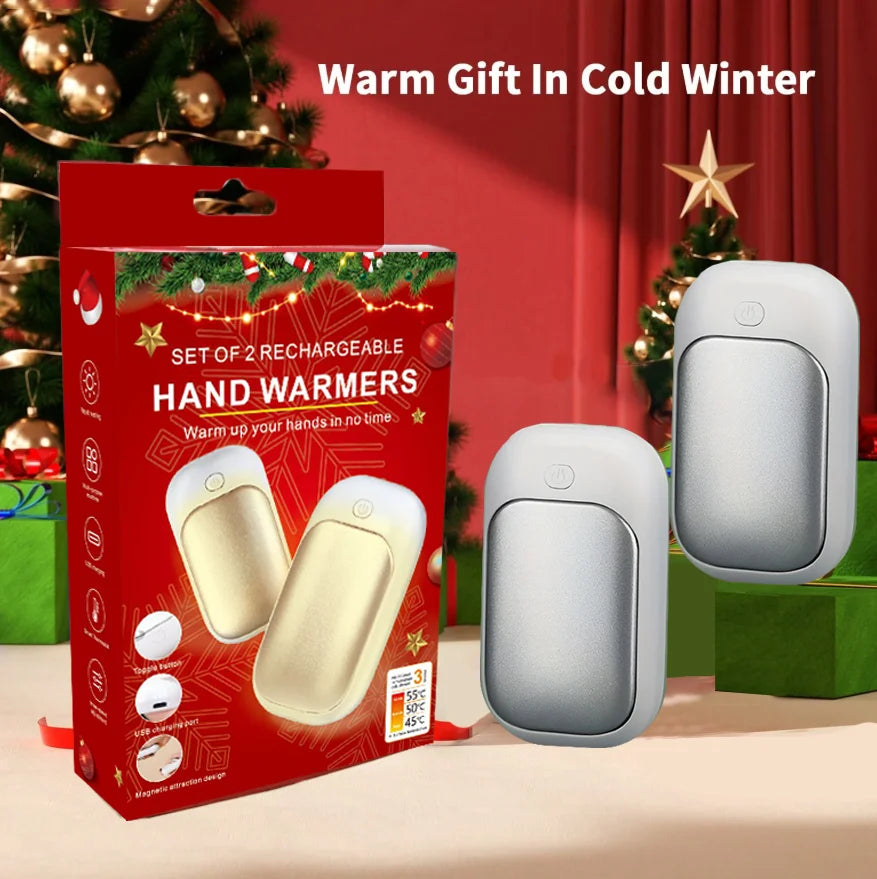 Rechargeable Hand Warmers β Magnetic 2-Pack