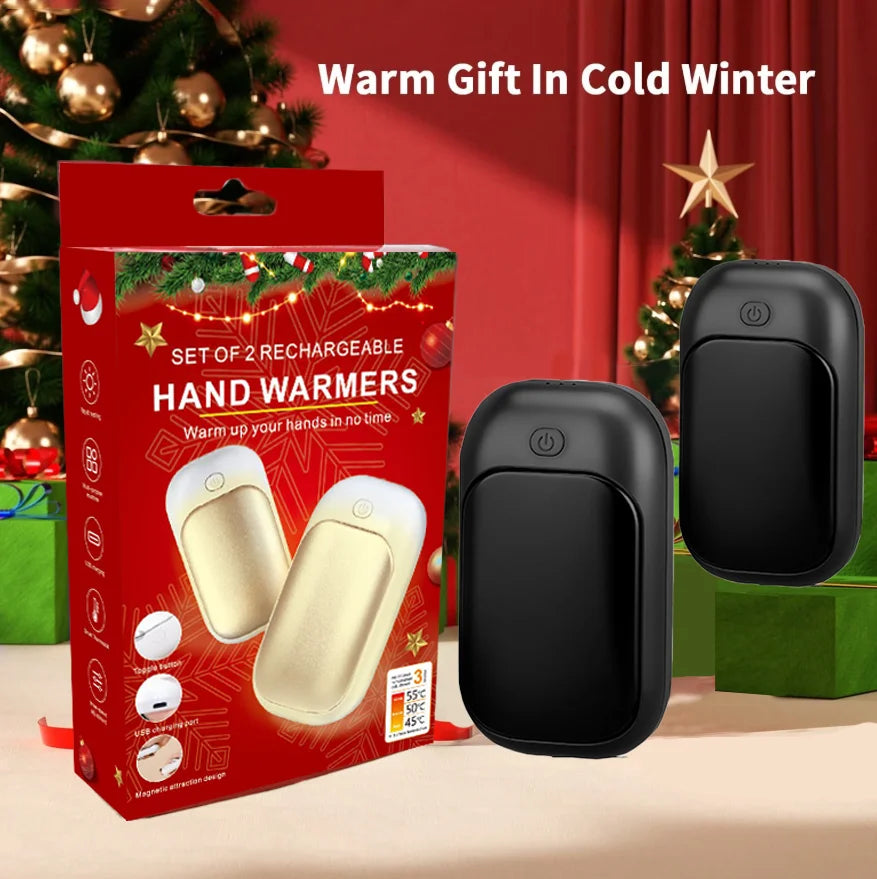 Rechargeable Hand Warmers – Magnetic 2-Pack