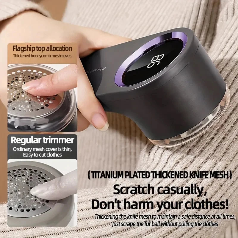 Rechargeable Electric Fabric Shaver & Lint Remover