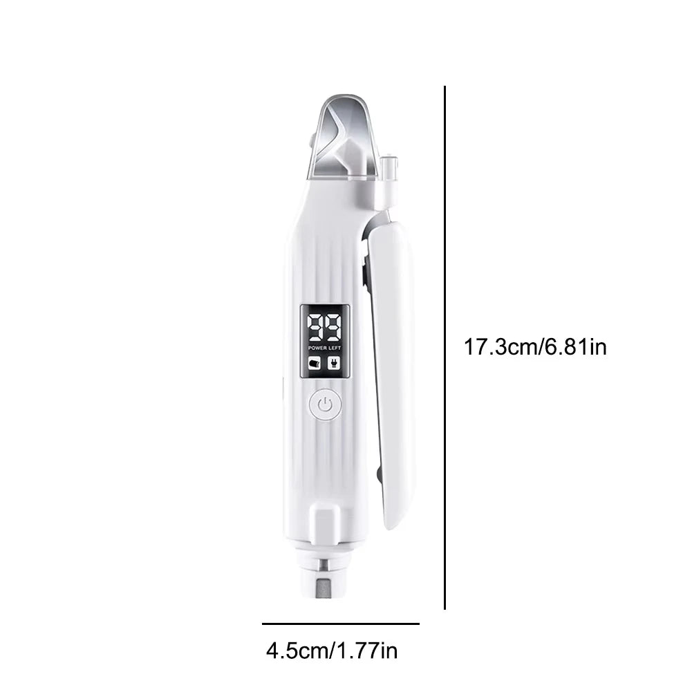 LED Pet Nail Grinder – 2-in-1 Trimmer for Dogs & Cats