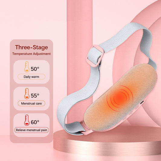 Wearable Period Cramp Relief Heat Pad — Cordless Menstrual Heating Belt