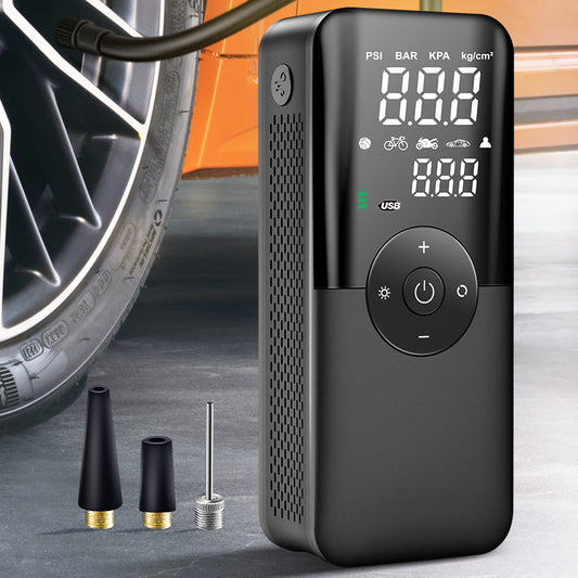 Portable Cordless Tire Inflator — 150 PSI Air Compressor with Auto Shut-Off